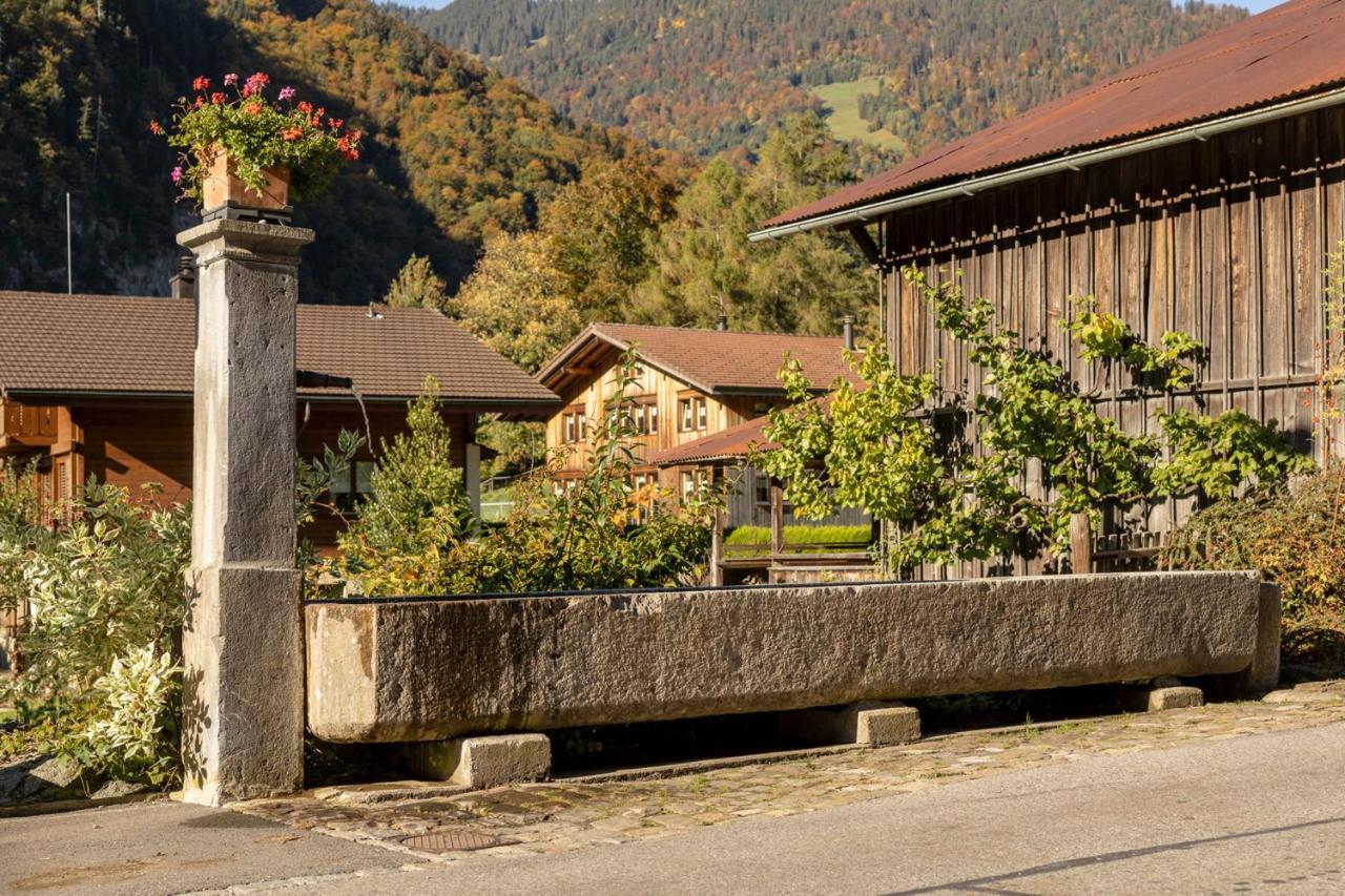Chalet Waeschhuesli Near Interlaken, Grindelwald And Lauterbrunnen Gsteigwiler Exteriör bild