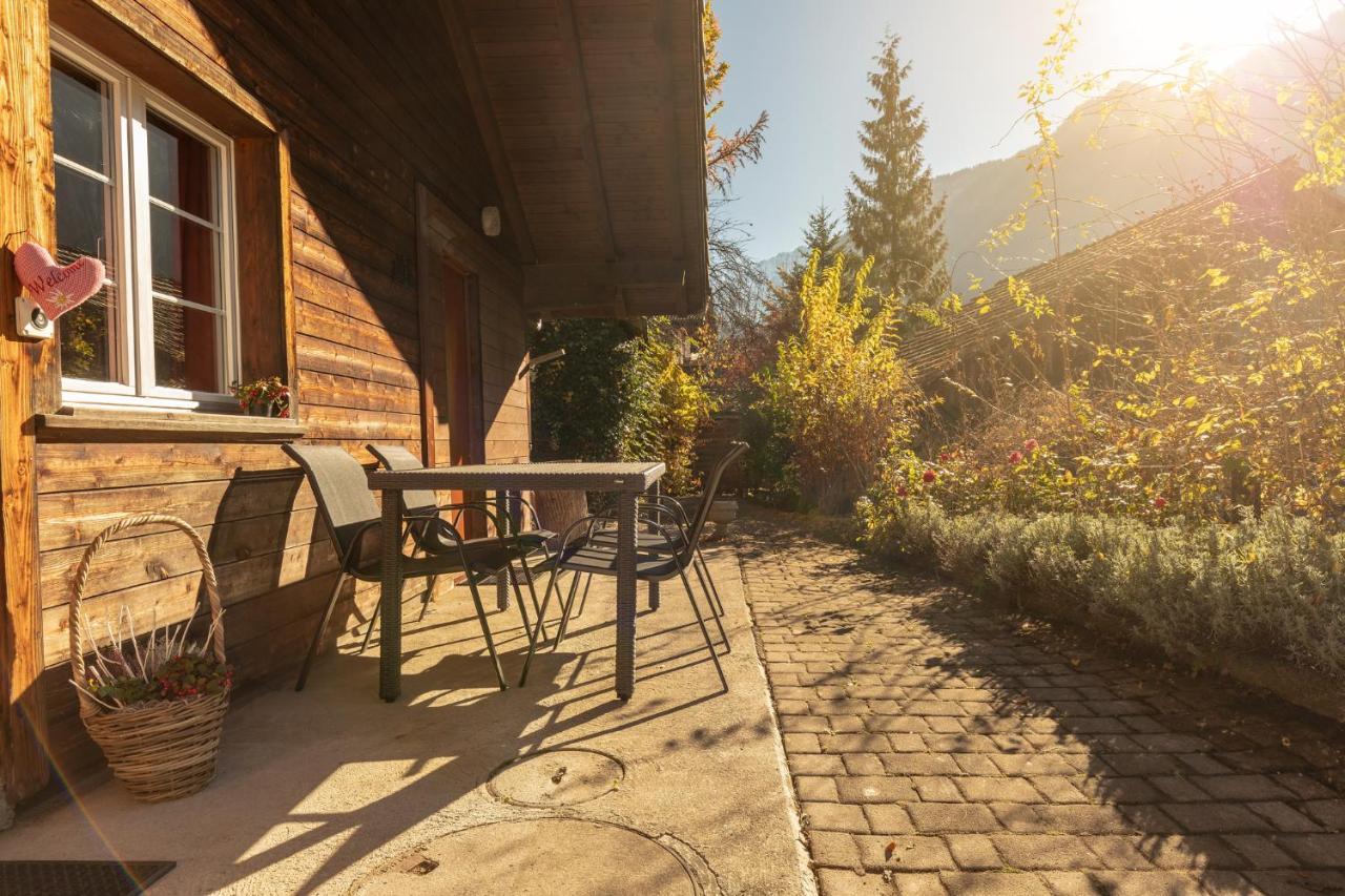 Chalet Waeschhuesli Near Interlaken, Grindelwald And Lauterbrunnen Gsteigwiler Exteriör bild