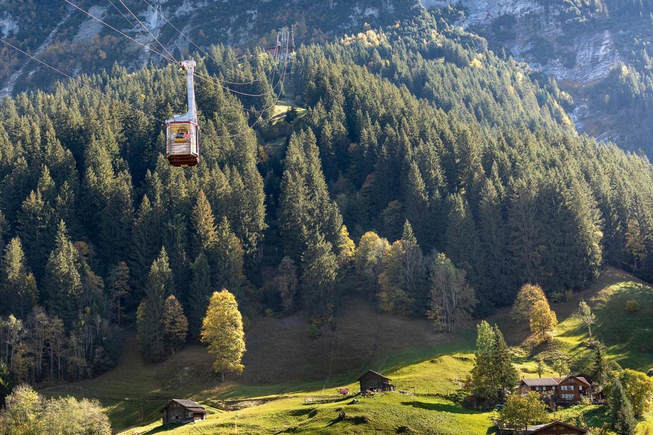 Chalet Waeschhuesli Near Interlaken, Grindelwald And Lauterbrunnen Gsteigwiler Exteriör bild