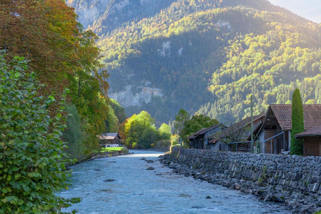 Chalet Waeschhuesli Near Interlaken, Grindelwald And Lauterbrunnen Gsteigwiler Exteriör bild