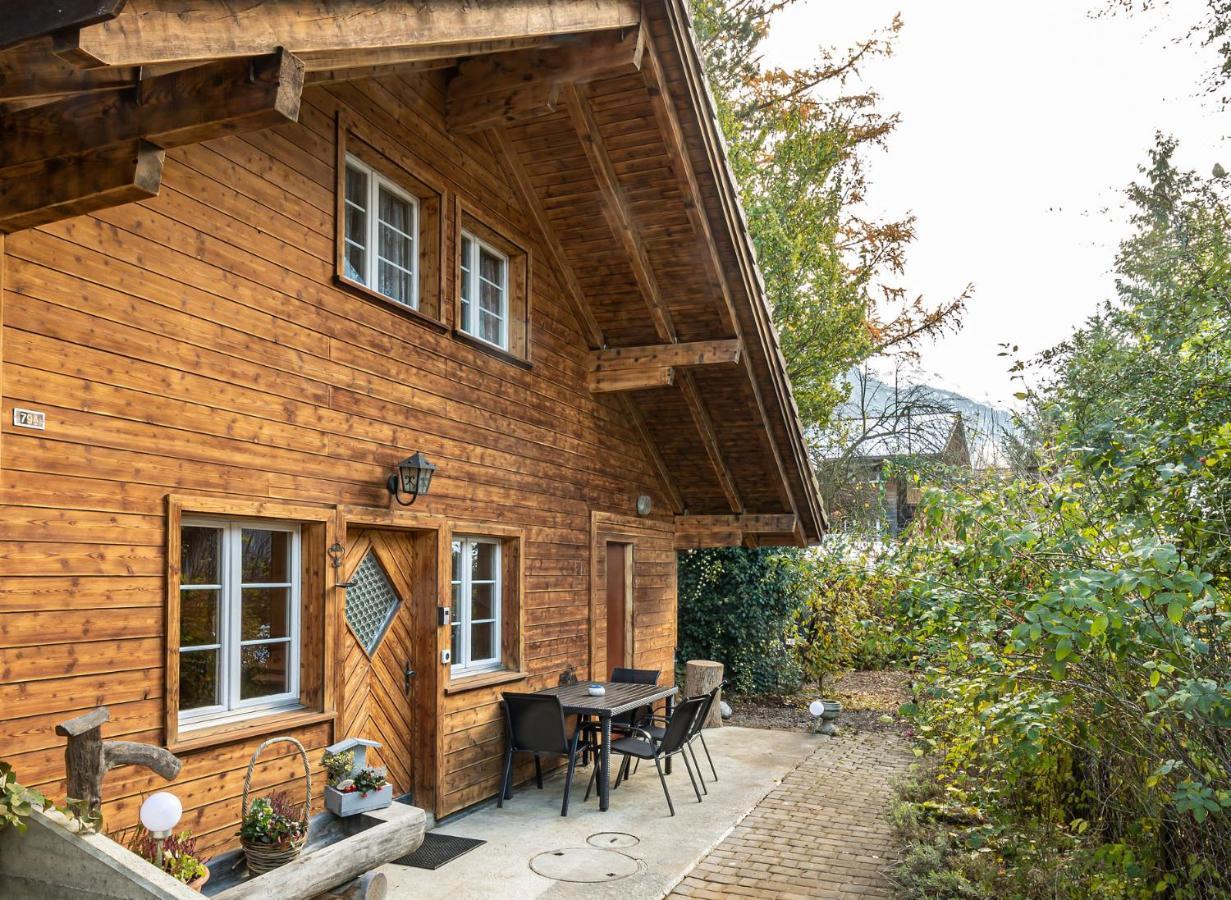 Chalet Waeschhuesli Near Interlaken, Grindelwald And Lauterbrunnen Gsteigwiler Exteriör bild